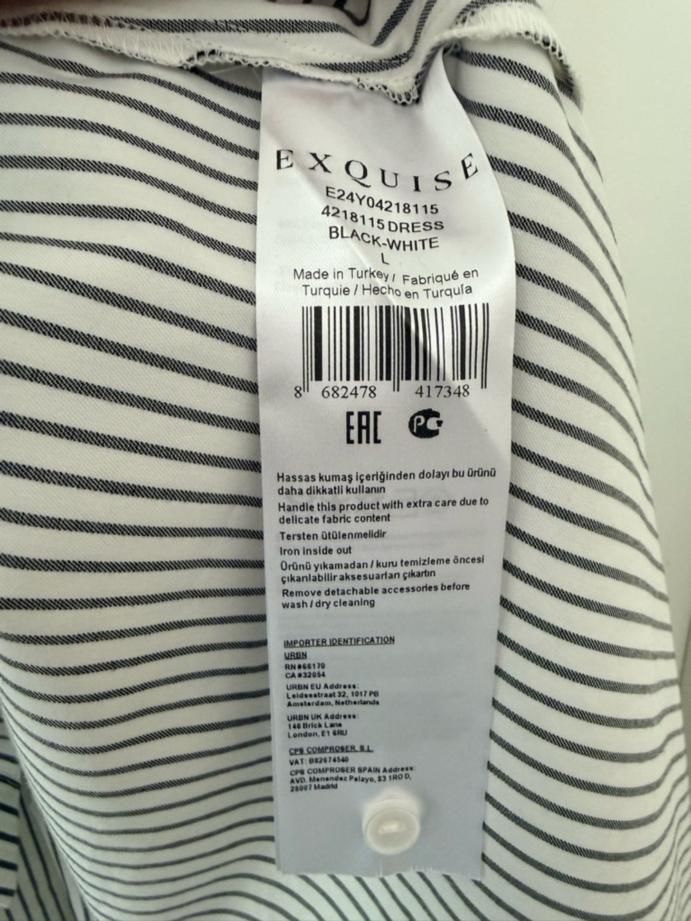 The Tobie Shirt Dress by Exquise - Picture 9 of 9